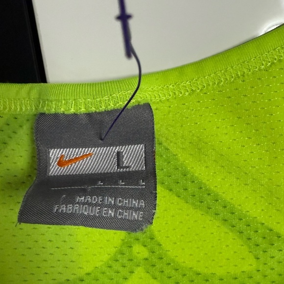 Nike Bright Lime Athletic Top - Picture 5 of 5